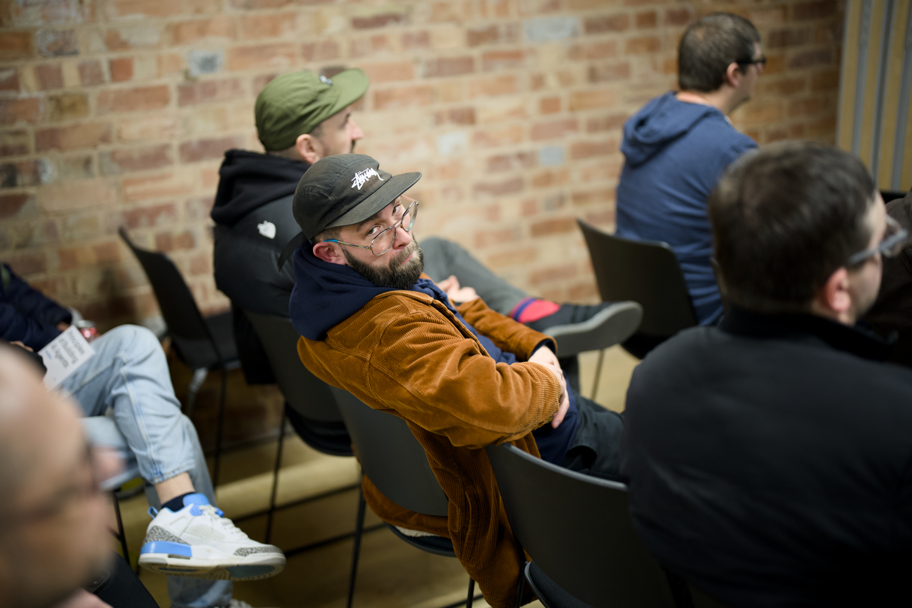 One of the guests at NN1 Dev Club #9