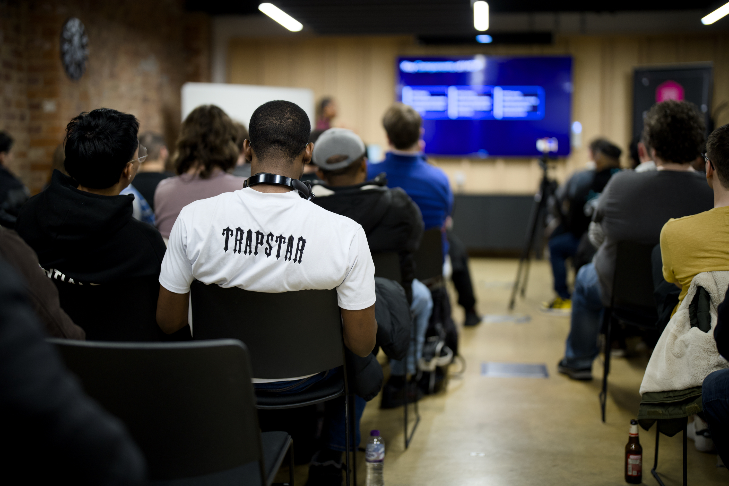 One of the guests at NN1 Dev Club #9