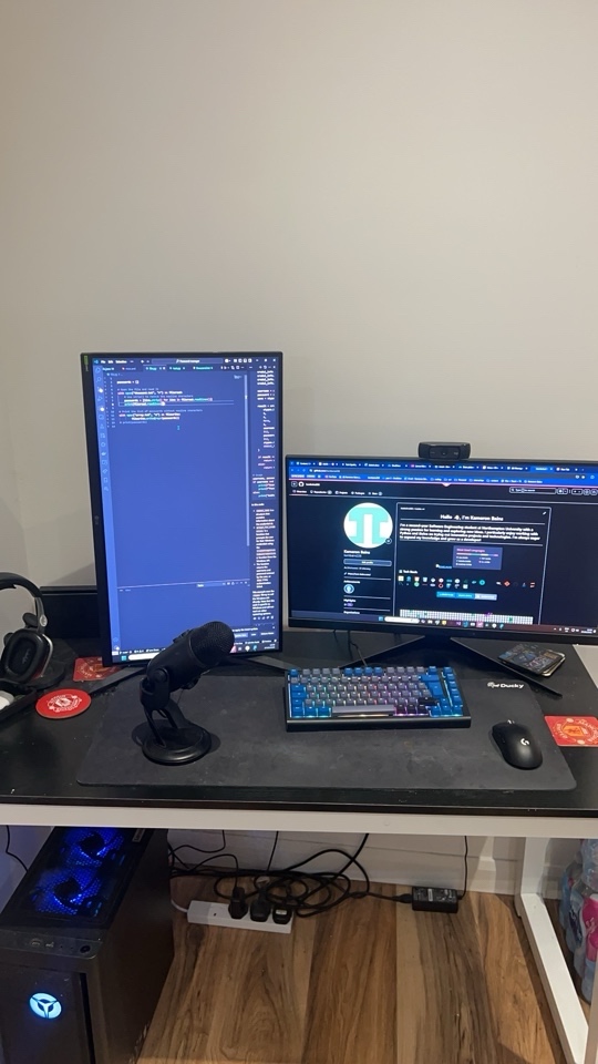 Kameron’s setup