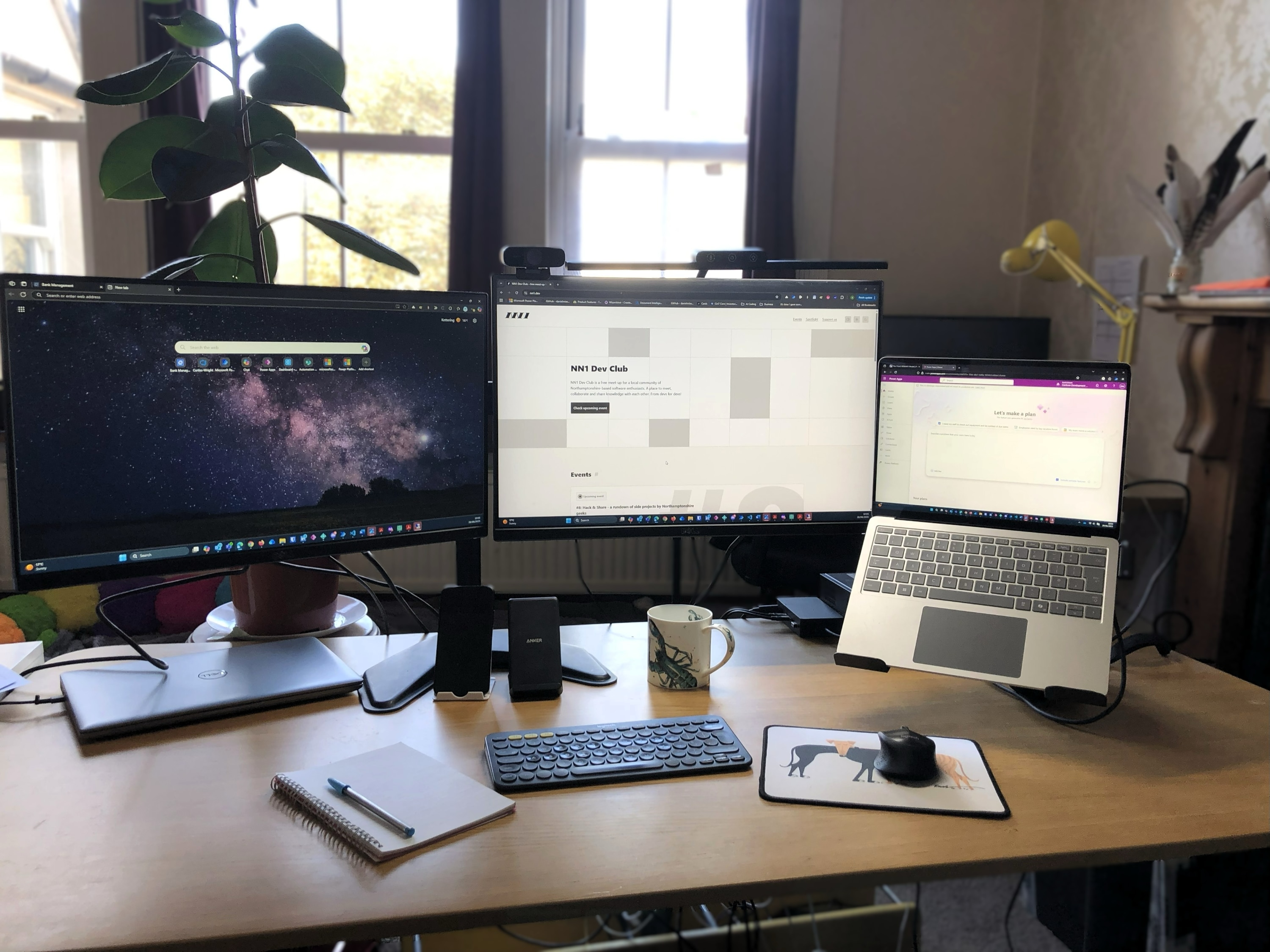 Dougla’s setup